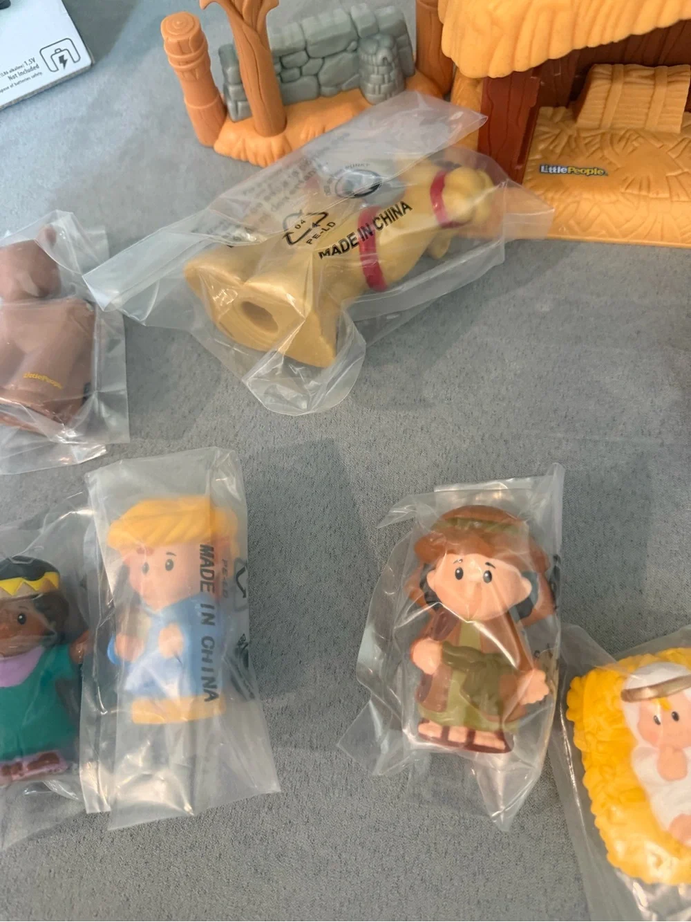 Fisher-Price Little People Deluxe Christmas Story NEW